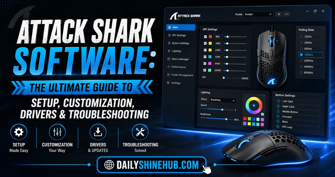 Attack Shark Software