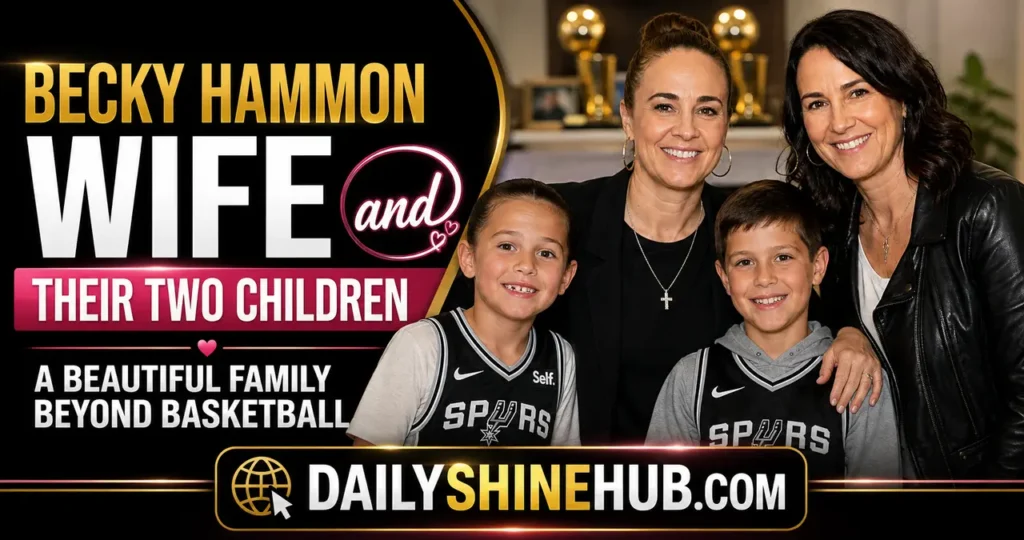 Becky Hammon Wife and Their Two Children