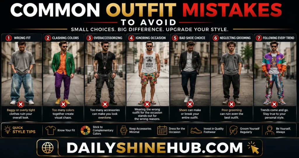 Outfit Ideas: The Ultimate Master Style Guide for Building Better Looks 5 Common Outfit Mistakes to Avoid