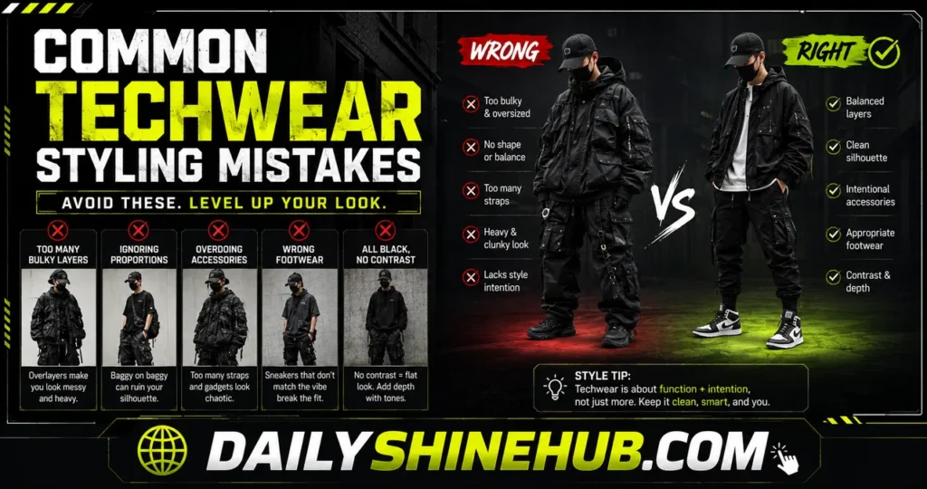 Common Techwear Styling Mistakes