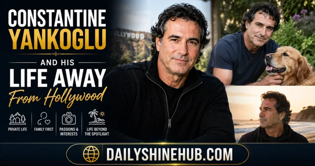 Constantine Yankoglu and His Life Away From Hollywood