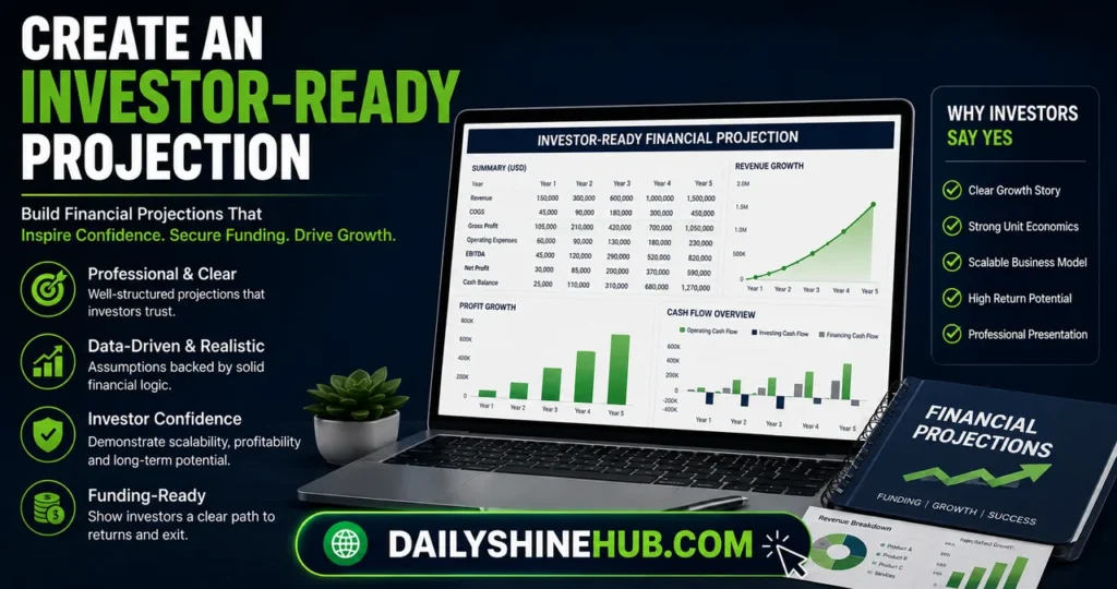 Create an Investor-Ready Projection