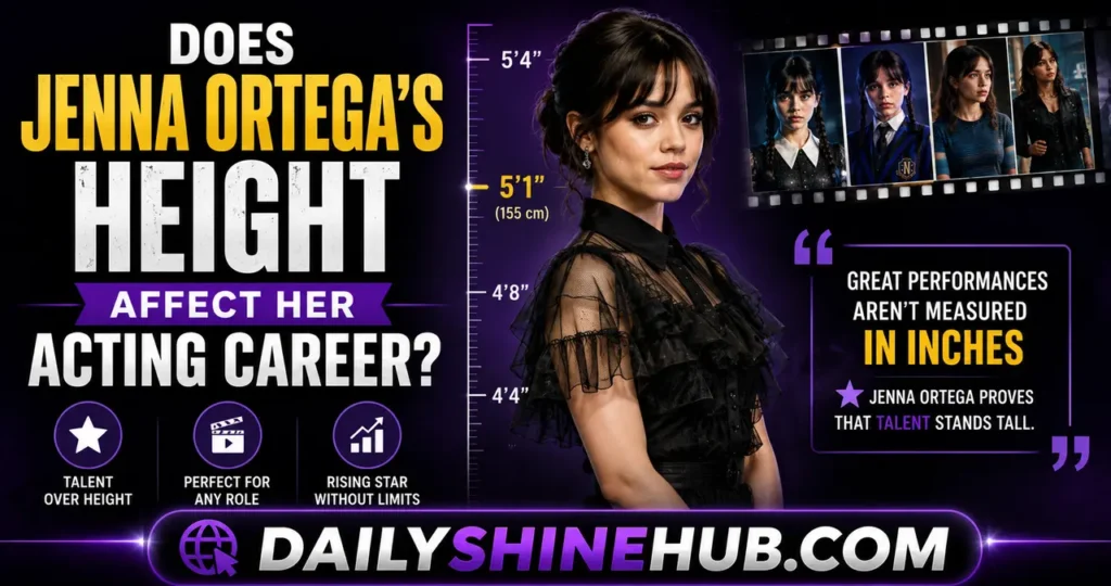 Does Jenna Ortega’s Height Affect Her Acting Career