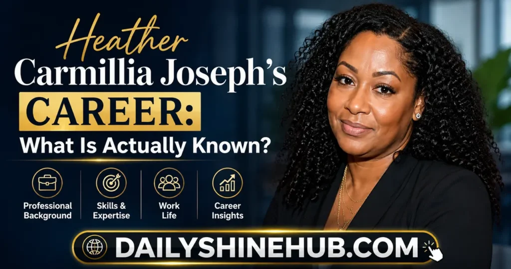 Heather Carmillia Joseph’s Career What Is Actually Known