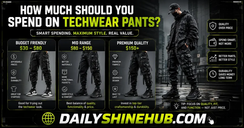 How Much Should You Spend on Techwear Pants