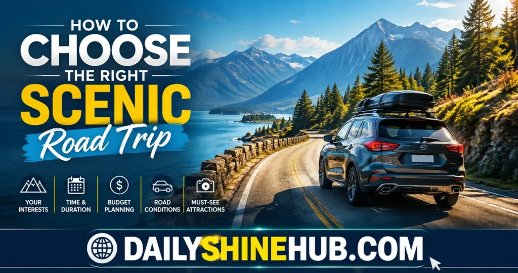 Road Trip Ideas: Scenic Routes and Destinations Worth the Drive 2 How to Choose the Right Scenic Road Trip