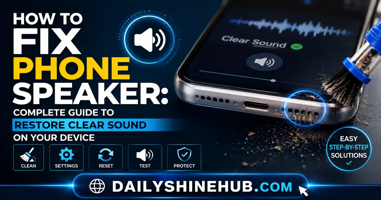 How to Fix Phone Speaker
