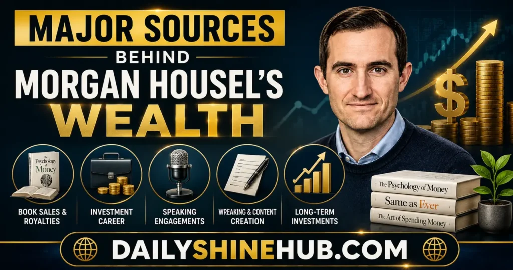 Major Sources Behind Morgan Housel's Wealth