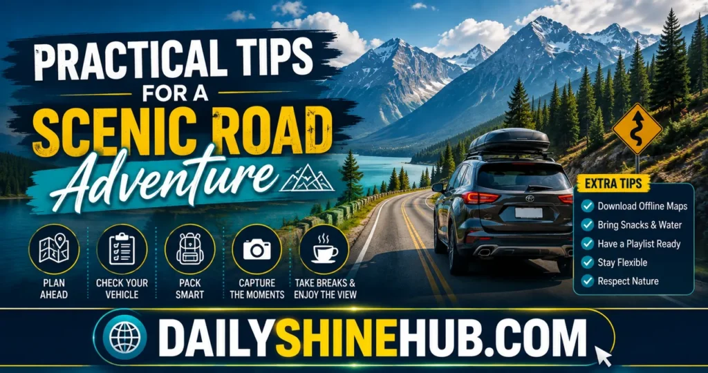 Road Trip Ideas: Scenic Routes and Destinations Worth the Drive 3 Practical Tips for a Scenic Road Adventure