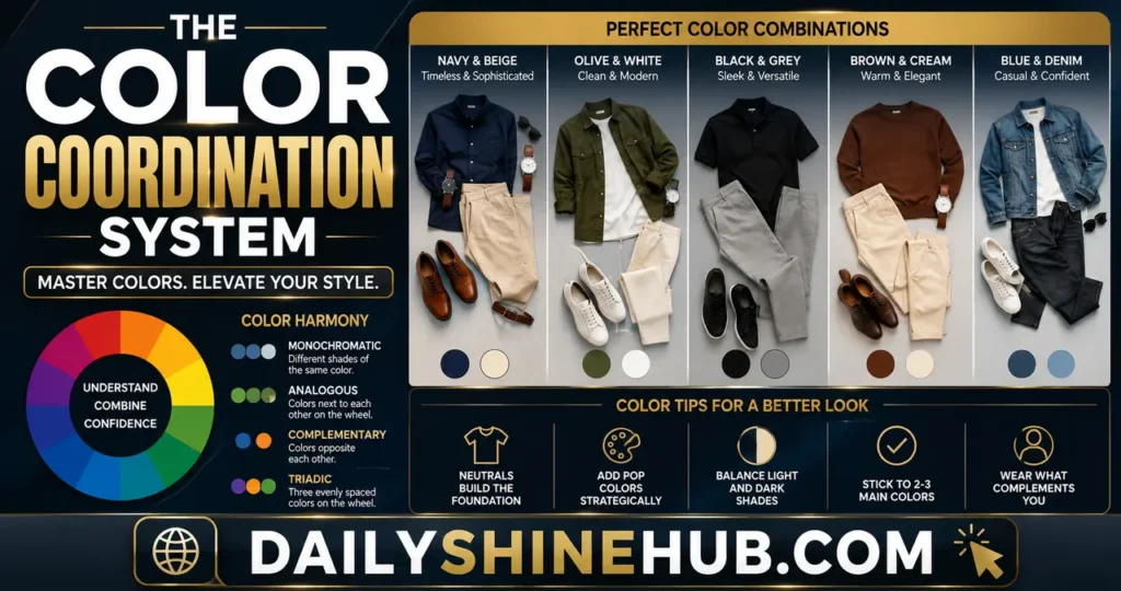 Outfit Ideas: The Ultimate Master Style Guide for Building Better Looks 3 The Color Coordination System