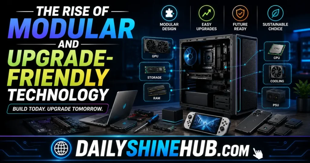 The Rise of Modular and Upgrade-Friendly Technology