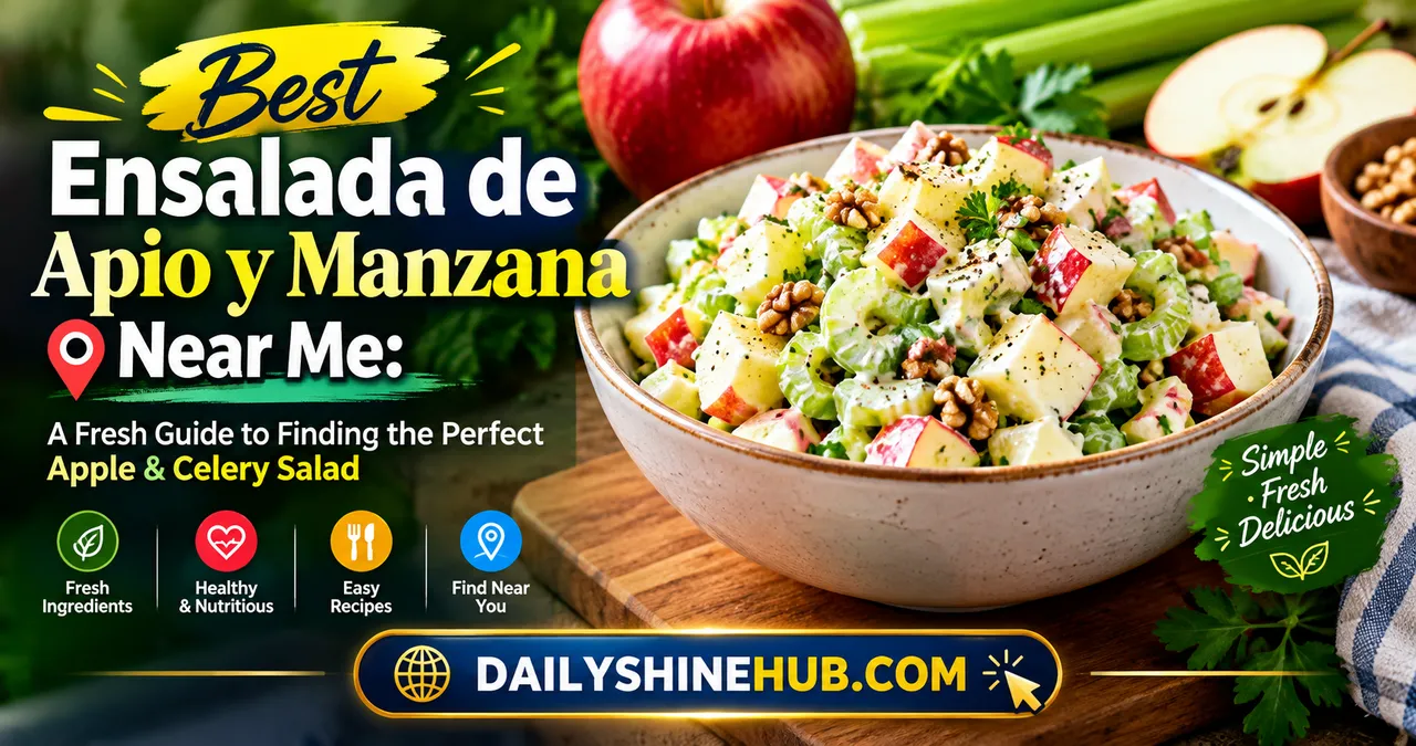 Best Ensalada de Apio y Manzana Near Me
