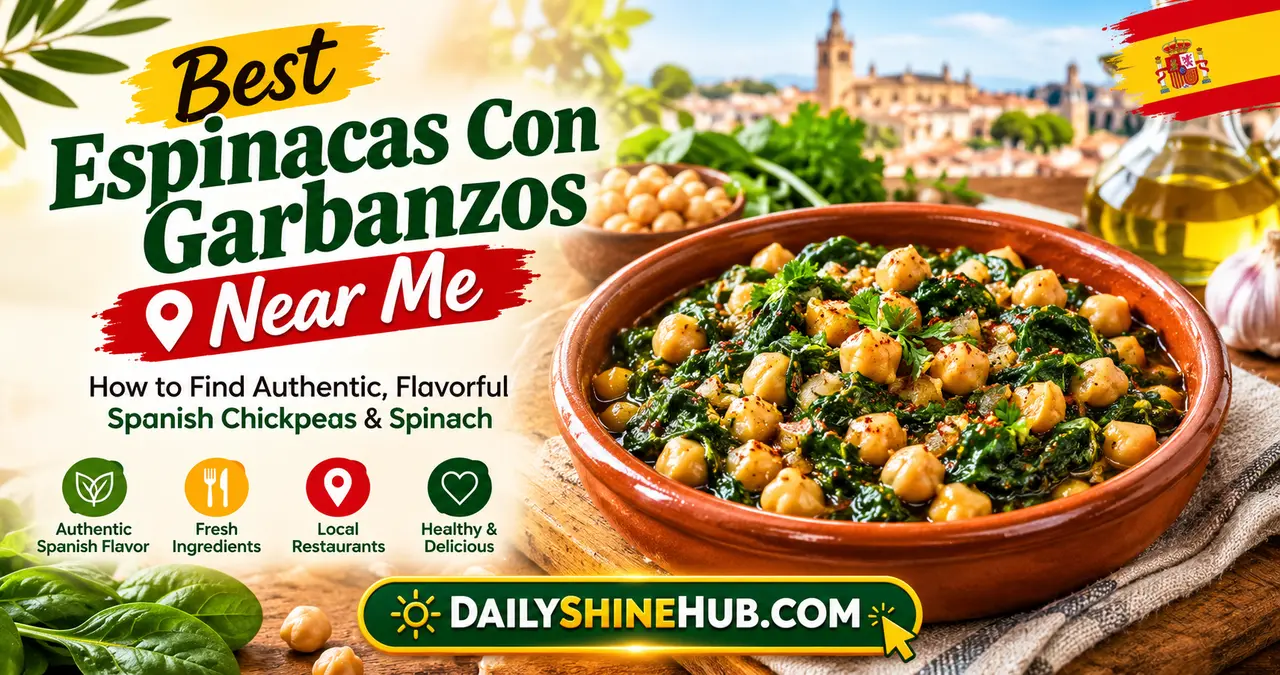 Best Espinacas Con Garbanzos Near Me