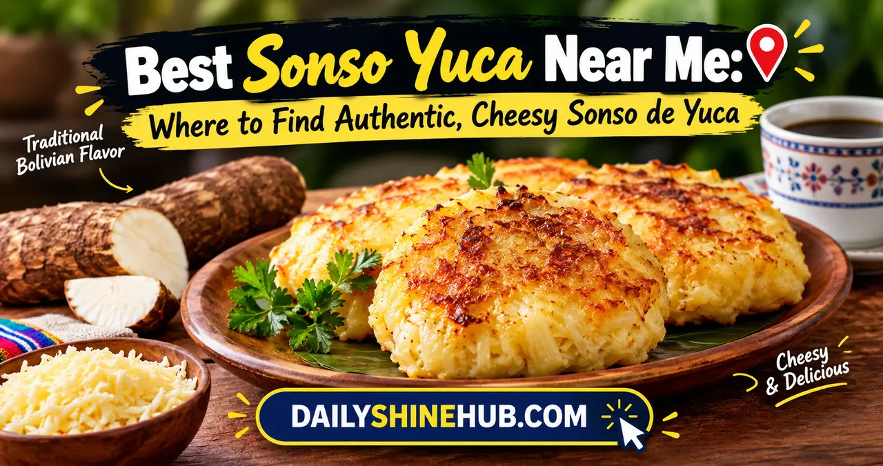 Best Sonso Yuca Near Me: Where to Find Authentic, Cheesy Sonso de Yuca