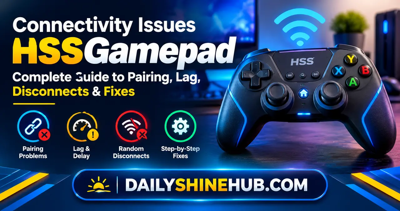 Connectivity Issues HSSGamepad: Complete Guide to Pairing, Lag, Disconnects & Fixes