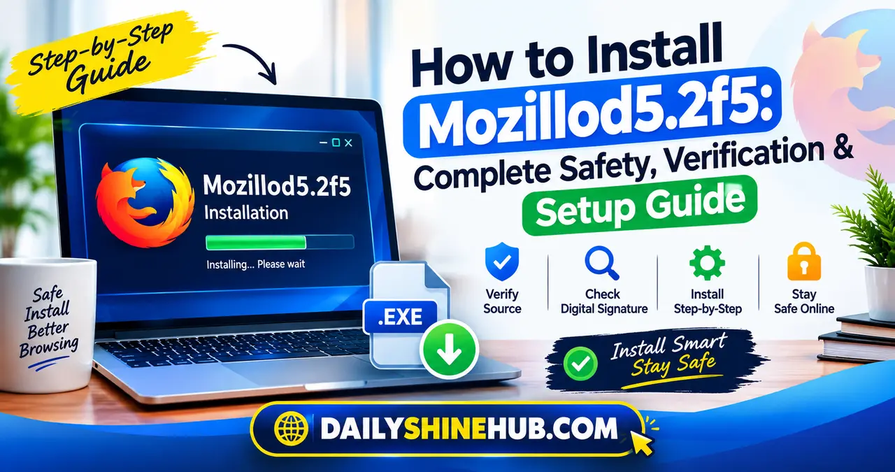 How to Install Mozillod5.2f5